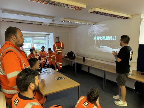Andy’s Man Club Visits Plan B Management Solutions